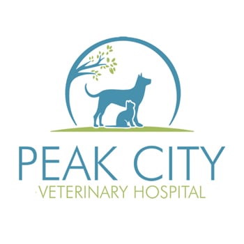 peak city veterinary hospital logo