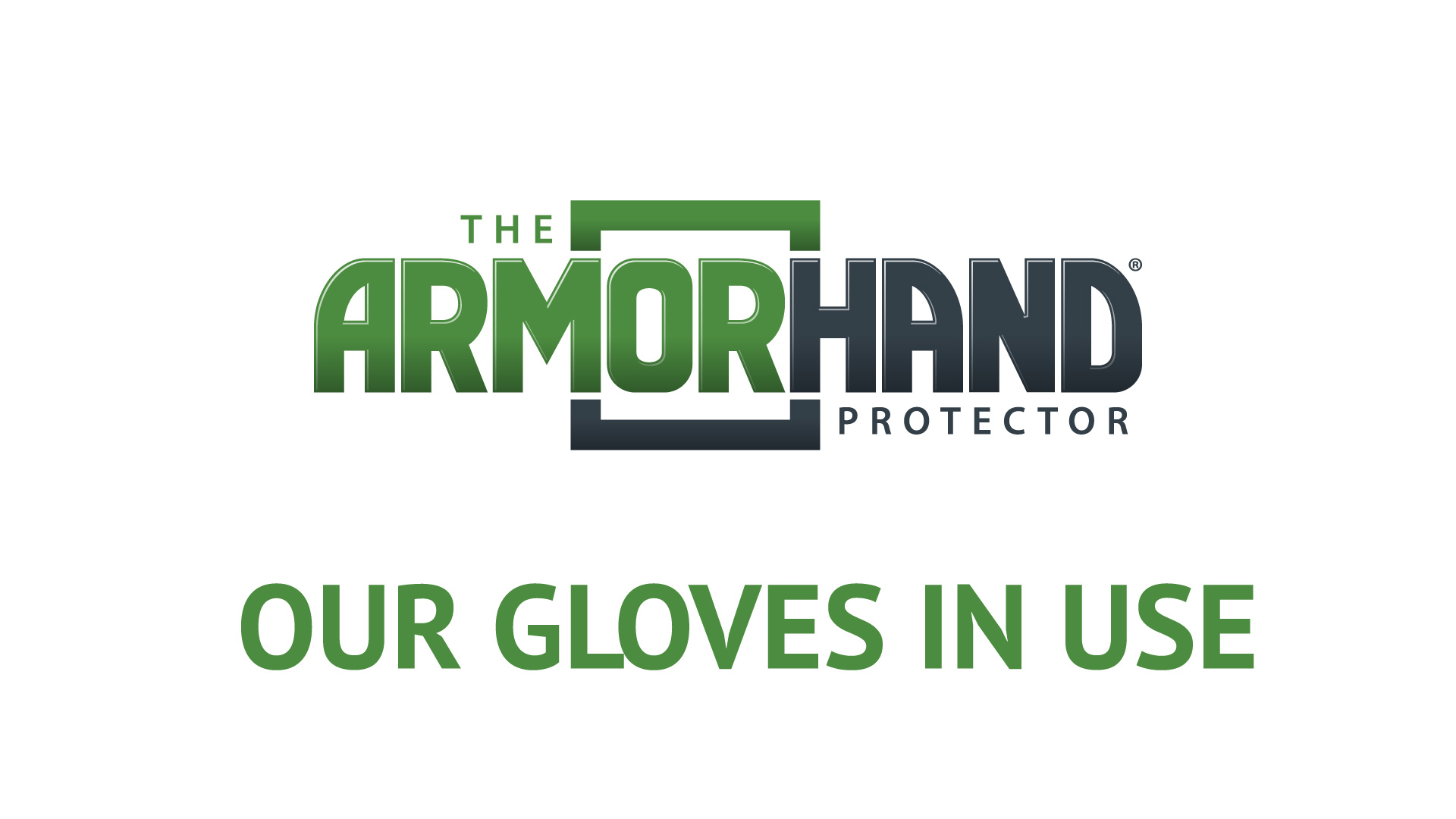 video cover gloves in use