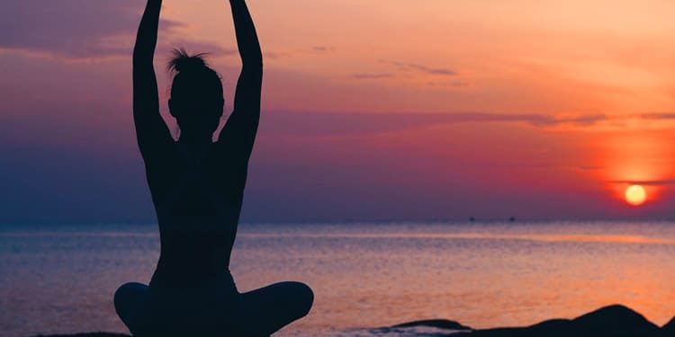 yoga image sunset the importance of self care in the veterinary profession